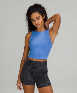 Lululemon Align™ High-Neck Kadın Tank Tops Mavi | TCRNPM-210