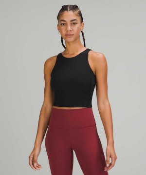 Lululemon Align™ High-Neck Kadın Üstler Siyah | VWOMRS-582