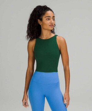 Lululemon Align™ High-Neck Kadın Üstler Yeşil | IPWMDX-305