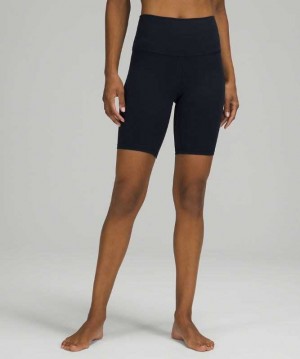 Lululemon Align™ High-Rise 8" Kadın Şort Lacivert | RAFLMI-340