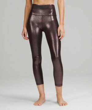 Lululemon Align™ High-Rise Crop 23" Shine Kadın Tayt Baskılı | KLBRQX-678
