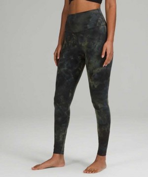 Lululemon Align™ High-Rise Pant 28" Kadın Tayt Gri Yeşil | NMDTGZ-654