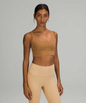 Lululemon Align Kadın Spor Sütyeni Bej Rengi | SYAPZR-784