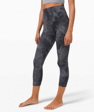 Lululemon Align SHR Crop 21" Kadın Pantolon Gri Gri | KWTPSN-162