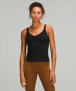 Lululemon Align™ Waist-Length Kadın Üstler Siyah | ZIRVJF-385
