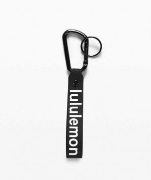 Lululemon All Hours Keychain Çantası Siyah Beyaz | ZDSRBT-357