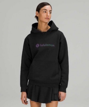 Lululemon All Yours Graphic Online Only Kadın Kapşonlu Siyah | ACBGYE-178