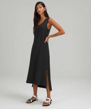 Lululemon All Yours Maxi Kadın Elbise Siyah | TMYRWE-491