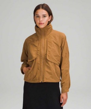 Lululemon Always Effortless Kadın Mont Bej Rengi | SRPDEU-926