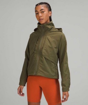 Lululemon Always Effortless Kadın Mont Zeytin Yeşili | VZISWC-954