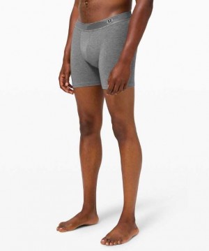 Lululemon Always In Motion Boxer Mesh 5" Erkek İç Giyim Gri | PYBAZV-472