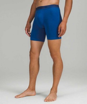 Lululemon Always In Motion Boxer Mesh 7" Erkek İç Giyim Mavi | WZHFKR-792