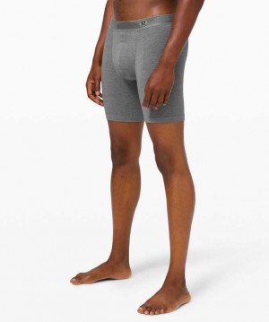 Lululemon Always In Motion Boxer Mesh 7" Erkek İç Giyim Gri | FZLOYN-670
