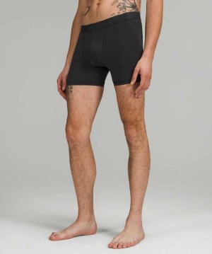 Lululemon Always in Motion Boxer Mesh 3 Pack Erkek İç Giyim Siyah Siyah Siyah | FXESWY-854