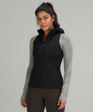 Lululemon Another Mile Vest Kadın Mont Siyah | XEPUHS-208