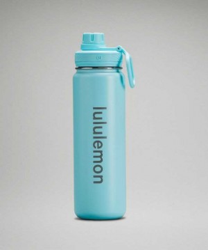 Lululemon Back to Life Sport 24oz Su şişeleri Mavi | HFLSWJ-217