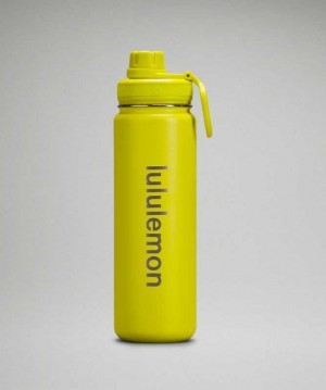 Lululemon Back to Life Sport 24oz Su şişeleri Sarı | OWSLRN-128