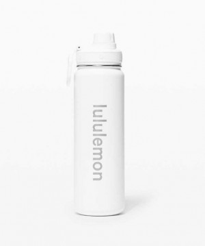 Lululemon Back to Life Sport 24oz Su şişeleri Beyaz | QPNHEF-975