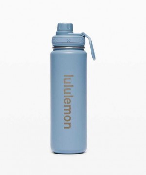 Lululemon Back to Life Sport 24oz Su şişeleri Chambray | WNJLGO-261