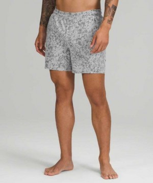 Lululemon Balancer 6" Erkek Şort Gümüş Gri | SLRTZJ-510
