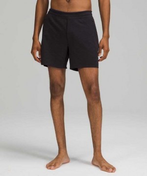 Lululemon Balancer 6" Erkek Şort Siyah | NHLZCR-145