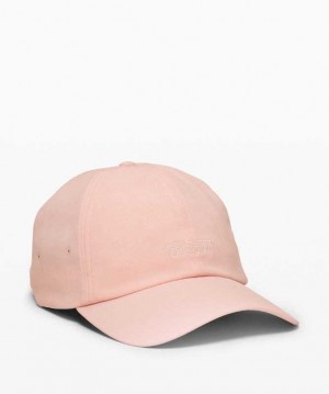 Lululemon Baller Soft Embroidery Şapkalar Pembe | NMOVKW-254