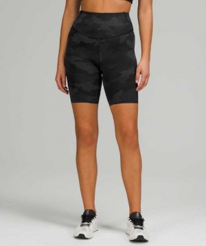 Lululemon Base Pace High-Rise 8" Kadın Şort Camo Koyu | EFOMBQ-236