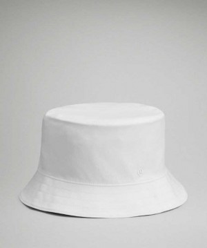 Lululemon Both Ways Bucket Şapkalar Beyaz Camo | EYWQOL-384