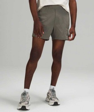 Lululemon Bowline 5" Stretch Ripstop Erkek Şort Gri | KBIQWX-360