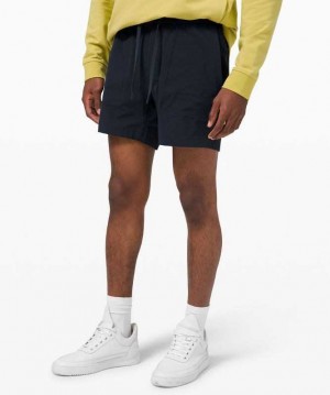 Lululemon Bowline 5" Stretch Ripstop Erkek Şort Lacivert | WHFLDN-780
