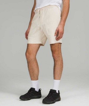 Lululemon Bowline 8" Erkek Şort Beyaz | ATPFHL-367