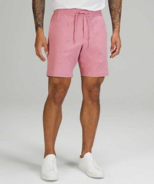 Lululemon Bowline 8" Erkek Şort Pembe | SQWHYZ-364