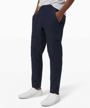 Lululemon Bowline Pant 30" Utilitech Erkek Pantolon Lacivert | IRHDMA-784