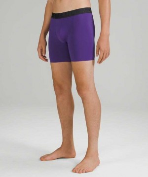 Lululemon Built to Move Long Boxer 7" Erkek İç Giyim Mor | VRQLOM-854