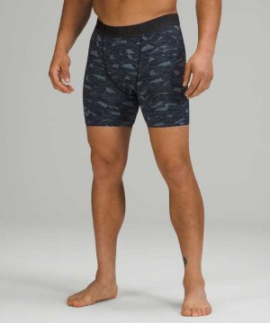 Lululemon Built to Move Long Boxer 7" Erkek İç Giyim Lacivert | ZDMQOG-821