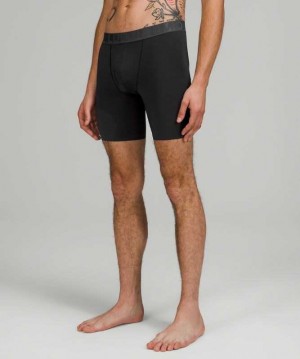 Lululemon Built to Move Long Boxer 7" Erkek İç Giyim Siyah | ZEPNQL-951