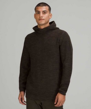 Lululemon Cascade Coast Erkek Kapşonlu Koyu Zeytin Yeşili Yeşil | BGPLIC-621
