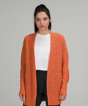 Lululemon Cashlu Sweater Wrap Kadın Tişörtü Pembe | PSULAT-953