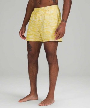 Lululemon Channel Cross 5" Erkek Mayo Beyaz | WORXKE-710