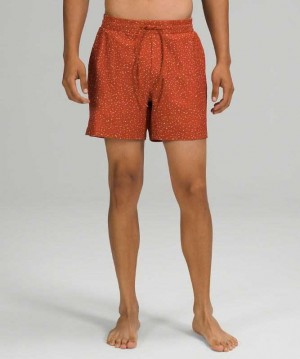 Lululemon Channel Cross 5" Erkek Mayo Beyaz | WXQVOF-460