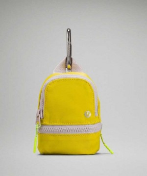 Lululemon City Adventurer Backpack Nano Çantası Soleil / Chrome | EVZLYP-693