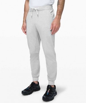 Lululemon City Sweat Jogger Erkek Pantolon Açık Gri | JBKZOS-791