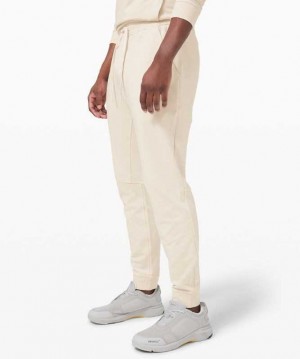 Lululemon City Sweat Jogger Erkek Pantolon Beyaz | GPVRWK-018