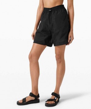 Lululemon Clear Intention Kadın Şort Siyah | MAIKTG-674