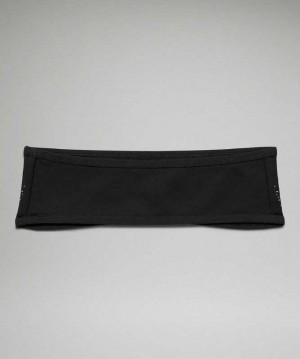 Lululemon Cold Terrain Running Ear Warmer Şapkalar Siyah | ENJWKS-549