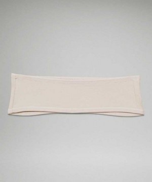 Lululemon Cold Terrain Running Ear Warmer Şapkalar Raw Linen | GJCMOF-016