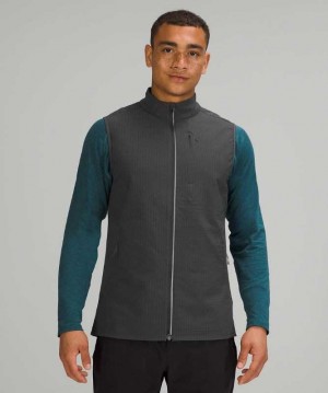 Lululemon Cold Terrain Vest Fleece Erkek Mont Gri | MFHVKJ-264