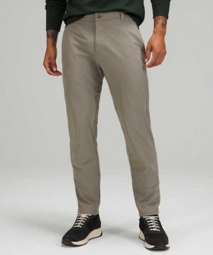 Lululemon Commission Classic-Fit Pant 28" Warpstreme Erkek Pantolon Carbon Dust | PTUQFG-513