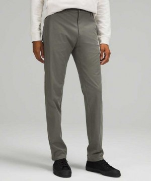 Lululemon Commission Classic-Fit Pant 28" Warpstreme Erkek Pantolon Gri | BRZLTS-374