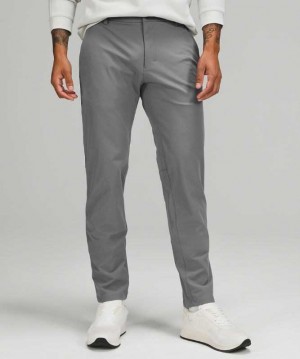 Lululemon Commission Classic-Fit Pant 28" Warpstreme Erkek Pantolon Gri | SLJGRD-564